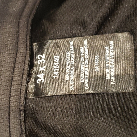 BC Clothing Men's Pants Black Size 34/32 - Picture 8 of 12